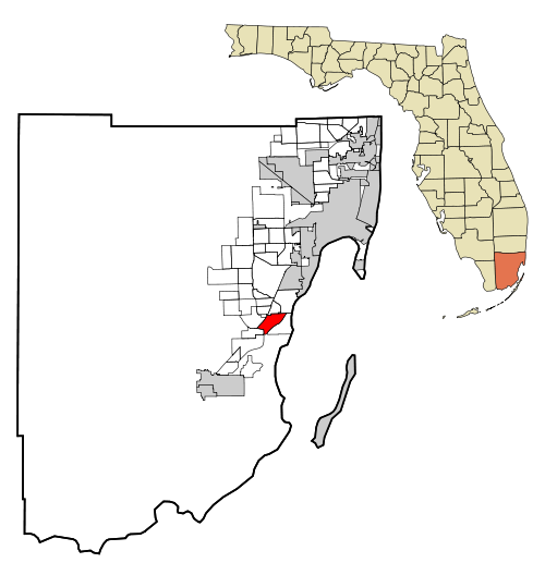 cutler bay florida map