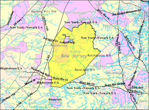 middlesex township zoning map