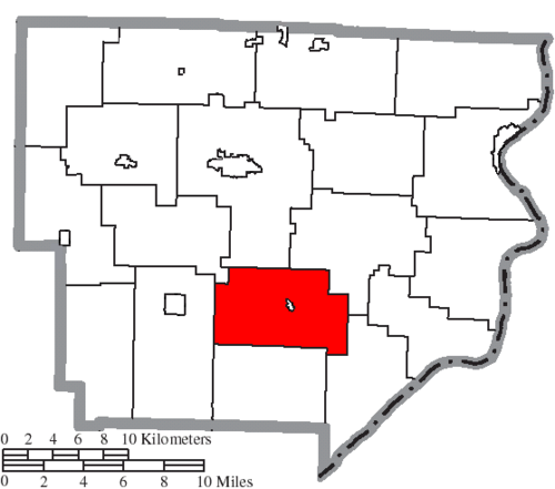 map of perry township in lincoln county sd